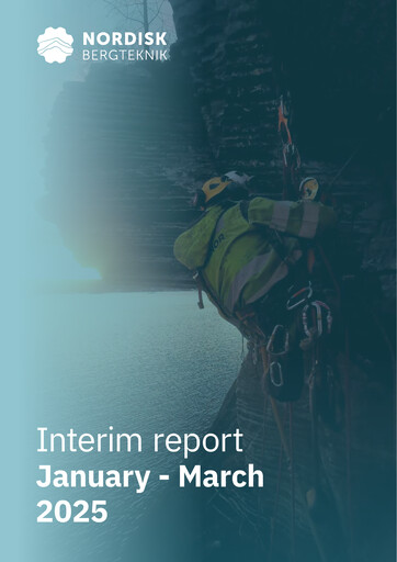 Miniature Nordisk Bergteknik AB Rapport trimestriel 2025-q1