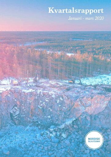 Thumbnail Nordisk Bergteknik AB Quarterly Report 2020-q1