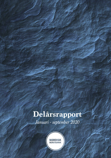 Thumbnail Nordisk Bergteknik AB Quarterly Report 2020-q3