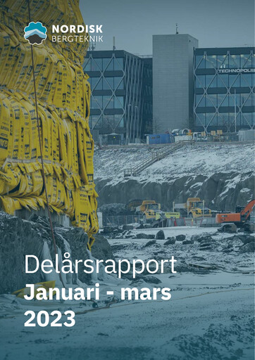 Thumbnail Nordisk Bergteknik AB Quarterly Report 2023-q1
