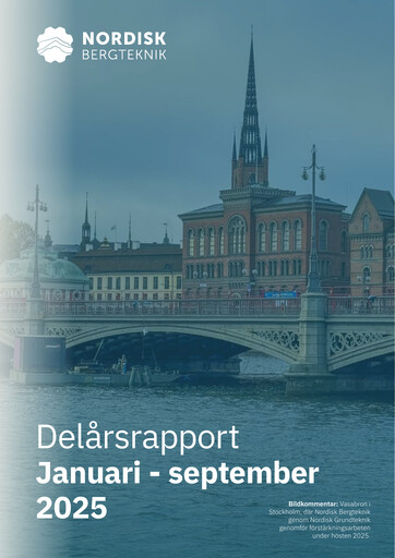 Thumbnail Nordisk Bergteknik AB Quarterly Report 2025-q3
