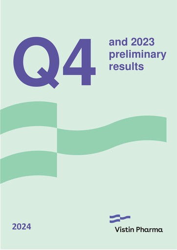 Thumbnail Vistin Pharma Quarterly Report 2023-q4