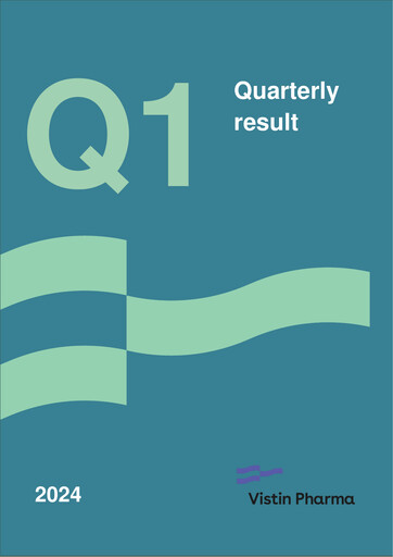 Thumbnail Vistin Pharma Quarterly Report 2024-q1