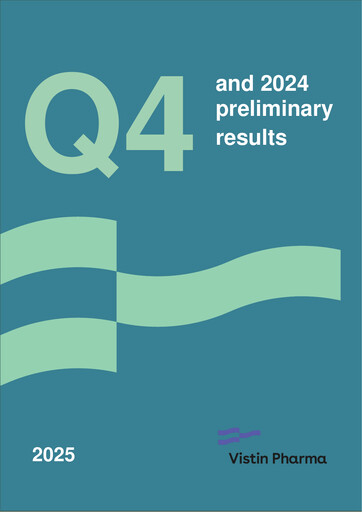 Thumbnail Vistin Pharma Quarterly Report 2024-q4