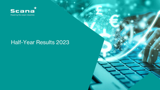 Miniature Scana ASA Rapport semestriel 2023-h1