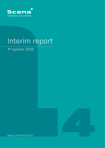 Miniature Scana ASA Rapport trimestriel 2022-q4