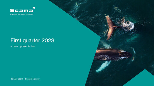 Miniature Scana ASA Rapport trimestriel 2023-q1