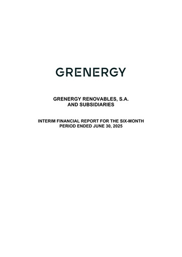 Thumbnail Grenergy Renovables Half-year Report 2025-h1