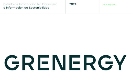Thumbnail Grenergy Renovables Sustainability Report 2024