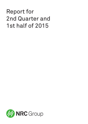 Thumbnail NRC Group ASA Half-year Report 2015-h1