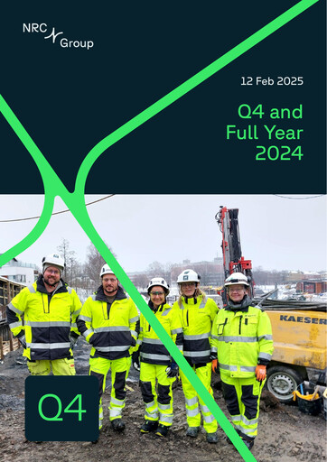 Thumbnail NRC Group ASA Quarterly Report 2024-q4