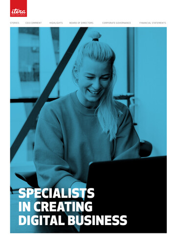 Thumbnail Itera ASA Annual Report 2018