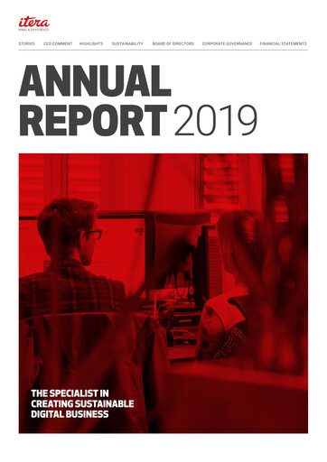 Thumbnail Itera ASA Annual Report 2019