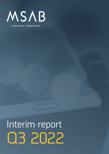 Miniature Micro Systemation Rapport trimestriel 2022-q3