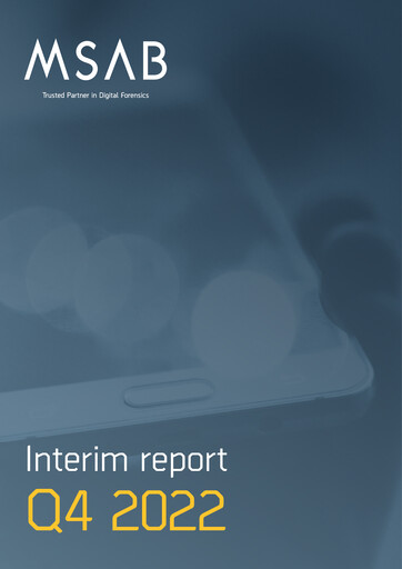 Miniature Micro Systemation Rapport trimestriel 2022-q4