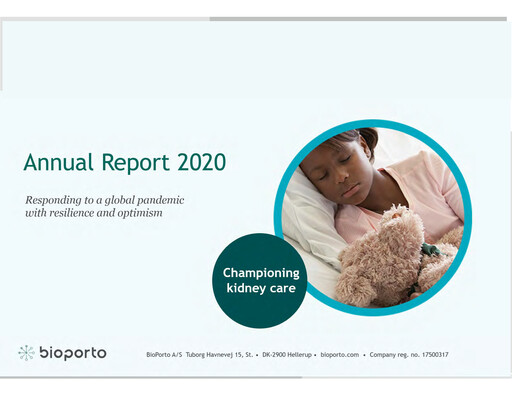 Thumbnail BioPorto Annual Report 2020