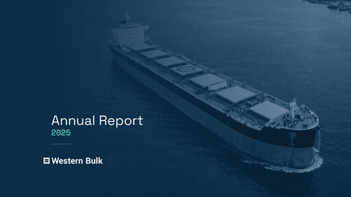 Thumbnail Western Bulk Annual Report 2025