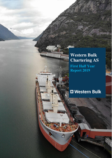 Thumbnail Western Bulk Half-year Report 2019-h1