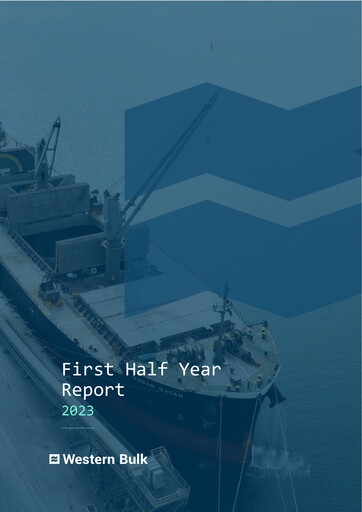 Thumbnail Western Bulk Half-year Report 2023-h1