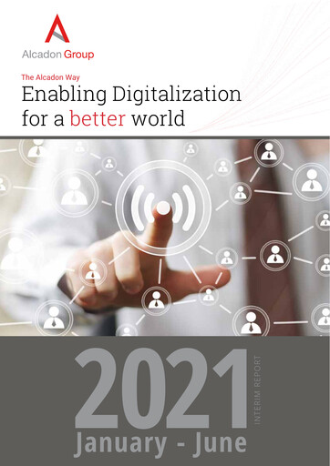 Thumbnail Alcadon Group AB Half-year Report 2021-h1