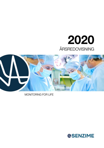 Thumbnail Senzime AB Annual Report 2020