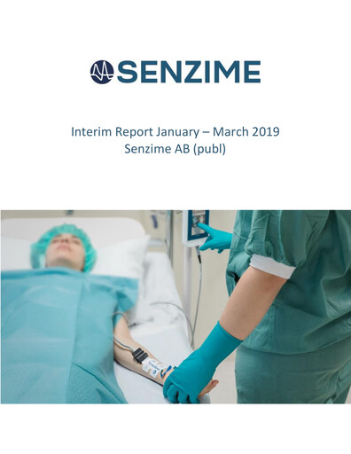 Thumbnail Senzime AB Quarterly Report 2019-q1