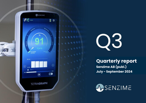 Thumbnail Senzime AB Quarterly Report 2024-q3