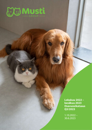 Thumbnail Musti Group Quarterly Report 2023-q3