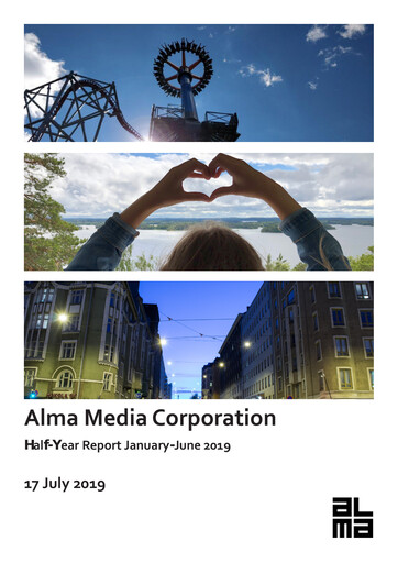 Thumbnail Alma Media Half-year Report 2019-h1