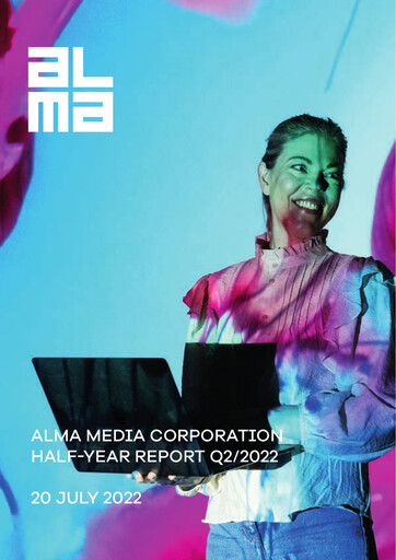 Thumbnail Alma Media Half-year Report 2022-h1