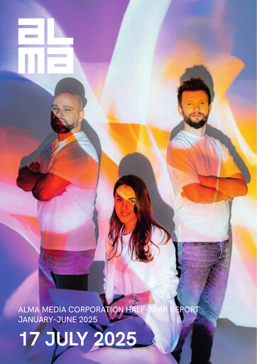 Thumbnail Alma Media Half-year Report 2025-h1