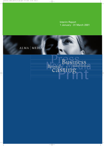 Thumbnail Alma Media Quarterly Report 2001-q1