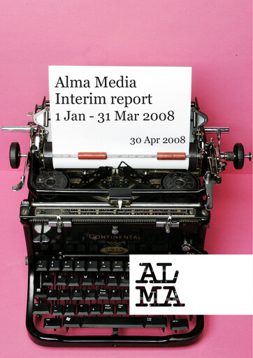 Thumbnail Alma Media Quarterly Report 2008-q1