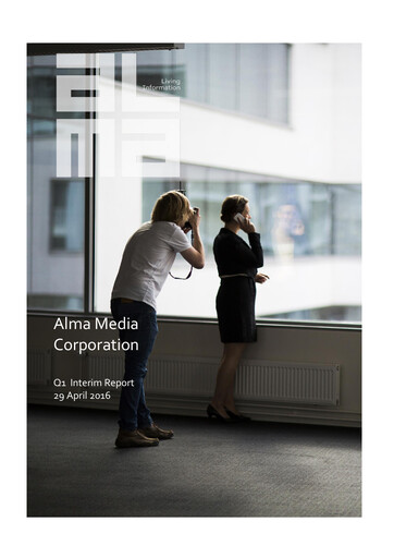 Thumbnail Alma Media Quarterly Report 2016-q1