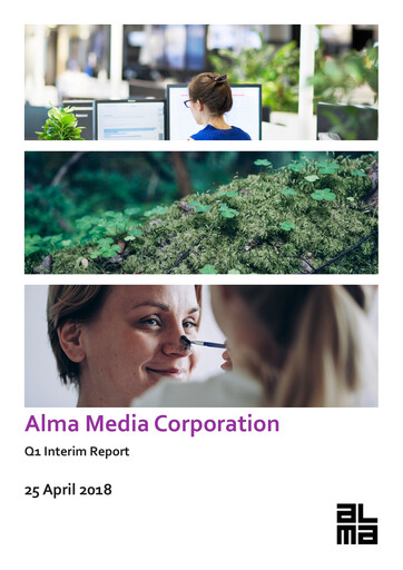 Thumbnail Alma Media Quarterly Report 2018-q1