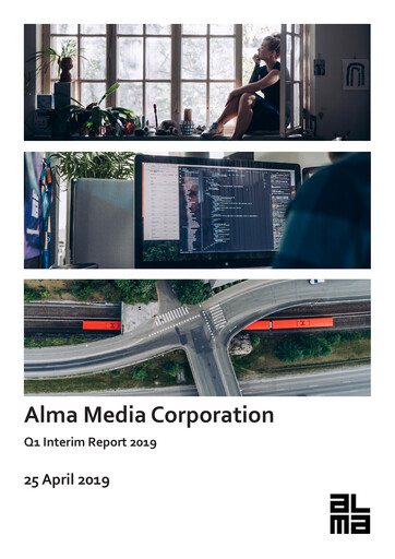 Thumbnail Alma Media Quarterly Report 2019-q1