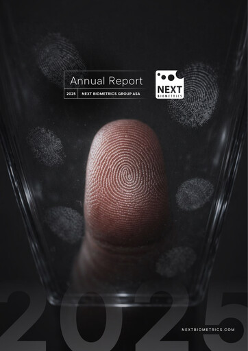 Vorschaubild NEXT Biometrics Group ASA Jahresbericht 2025