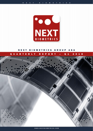Vorschaubild NEXT Biometrics Group ASA Quartalsbericht 2018-q1