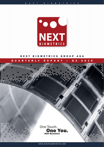 Vorschaubild NEXT Biometrics Group ASA Quartalsbericht 2019-q2