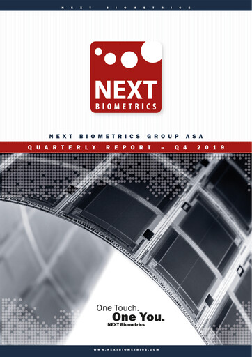 Vorschaubild NEXT Biometrics Group ASA Quartalsbericht 2019-q4