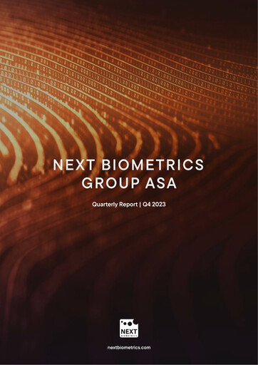 Vorschaubild NEXT Biometrics Group ASA Quartalsbericht 2023-q4