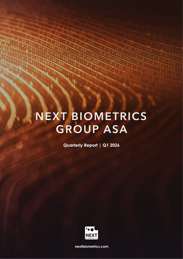 Vorschaubild NEXT Biometrics Group ASA Quartalsbericht 2026-q1