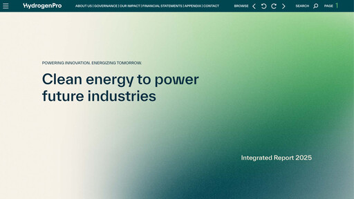Thumbnail HydrogenPro ASA Annual Report 2025