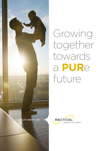 Vorschaubild Recticel Nachhaltigkeitsbericht 2015