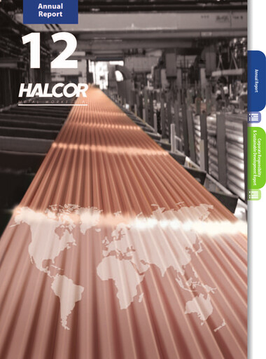 Thumbnail Elvalhalcor Hellenic Copper and Aluminium Industry Annual Report 2012