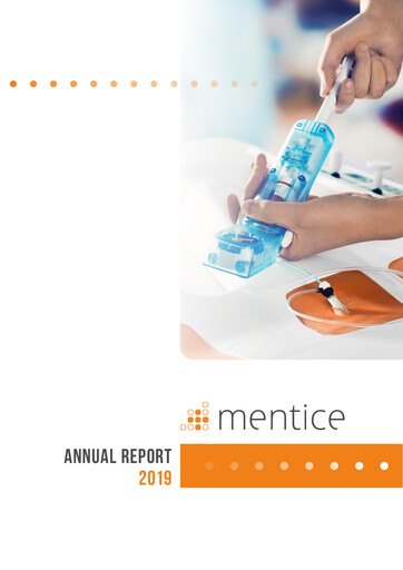 Thumbnail Mentice AB Annual Report 2019