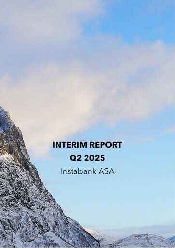 Thumbnail Instabank ASA Quarterly Report 2025-q2
