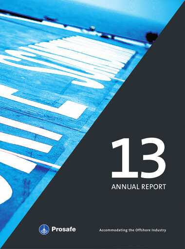 Thumbnail Prosafe SE Annual Report 2013