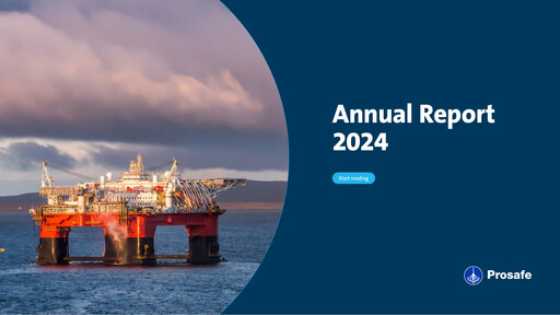 Thumbnail Prosafe SE Annual Report 2024
