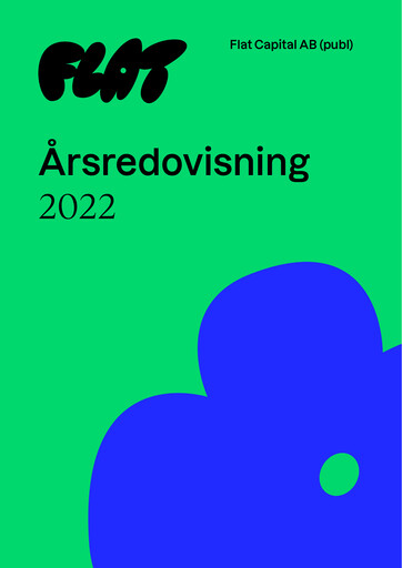 Thumbnail Flat Capital AB Annual Report 2022